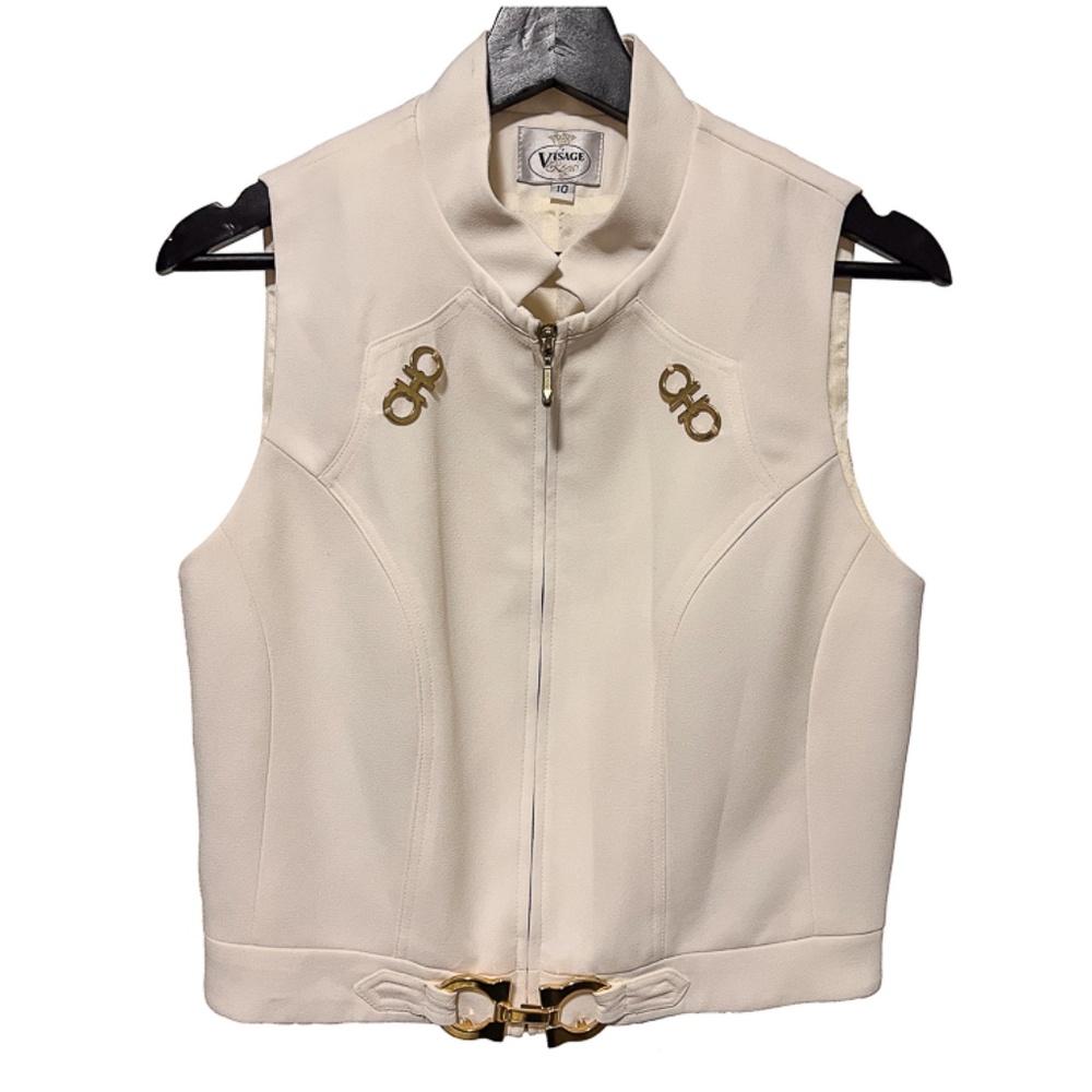 Vintage Visage Royal Blouse / Size 10